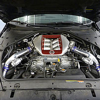 Engine with 40% performance increase thanks to turbo and intercooler conversion