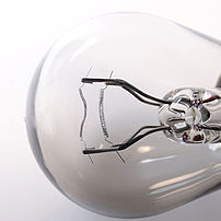 Dual filament light bulb with side light (left) and brake light coil