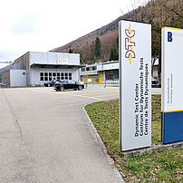 Gebäude des Dynamic Test Center