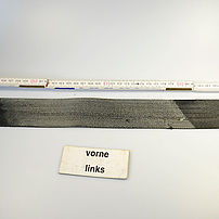 Belt with synthetic material degradation