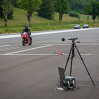 Motorcycle noise measurement